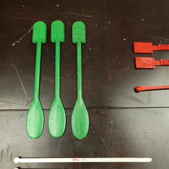 Vintage Mid-Century MCM Swizzle Sticks‎ 42 Hotels Airlines Casinos - Picture 3 of 11